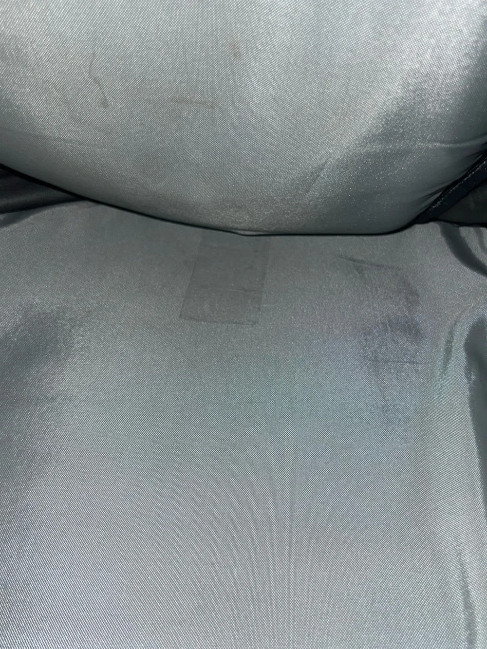 The North Face Black Backpack with Light Gray-Green Accents